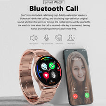 Load image into Gallery viewer, 2023 NFC Smart Watch Women Bluetooth Call Sport GPS Track Watches Men Custom Dial Heart Rate ECG PPG Smartwatch For Android IOS