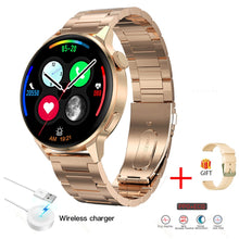 Load image into Gallery viewer, 2023 NFC Smart Watch Women Bluetooth Call Sport GPS Track Watches Men Custom Dial Heart Rate ECG PPG Smartwatch For Android IOS