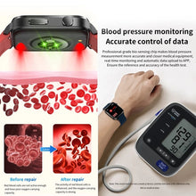 Load image into Gallery viewer, 2023 Painless Non-invasive Measure Blood Sugar Smart Watch Men Laser Treatment Blood Pressure Health Women Glucometer Smartwatch