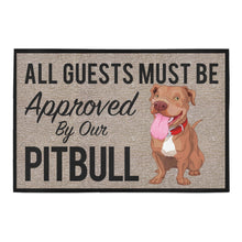 Load image into Gallery viewer, All Guests Must Be Approved By Our Beagles Doormat 3D Print Pet Dog Doormat Non Slip Floor Mat Decor Porch