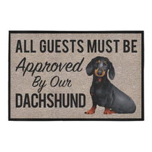 Load image into Gallery viewer, All Guests Must Be Approved By Our Beagles Doormat 3D Print Pet Dog Doormat Non Slip Floor Mat Decor Porch