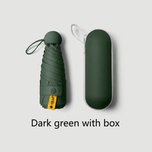 Load image into Gallery viewer, POCKET UMBRELLA Anti-UV Mini Capsule Umbrella Small Umbrella Sun Protection and Ultraviolet Protection