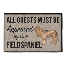 Load image into Gallery viewer, All Guests Must Be Approved By Our Beagles Doormat 3D Print Pet Dog Doormat Non Slip Floor Mat Decor Porch