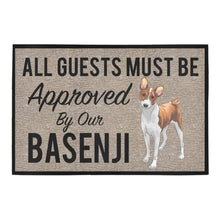 Load image into Gallery viewer, All Guests Must Be Approved By Our Beagles Doormat 3D Print Pet Dog Doormat Non Slip Floor Mat Decor Porch