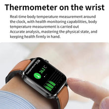 Load image into Gallery viewer, 2023 Painless Non-invasive Measure Blood Sugar Smart Watch Men Laser Treatment Blood Pressure Health Women Glucometer Smartwatch