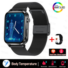 Load image into Gallery viewer, 2023 Painless Non-invasive Measure Blood Sugar Smart Watch Men Laser Treatment Blood Pressure Health Women Glucometer Smartwatch