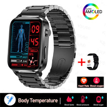 Load image into Gallery viewer, 2023 Painless Non-invasive Measure Blood Sugar Smart Watch Men Laser Treatment Blood Pressure Health Women Glucometer Smartwatch