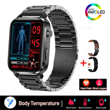 Load image into Gallery viewer, 2023 Painless Non-invasive Measure Blood Sugar Smart Watch Men Laser Treatment Blood Pressure Health Women Glucometer Smartwatch
