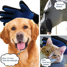 Load image into Gallery viewer, Dog Pet Grooming Glove Silicone Cats Brush Comb Deshedding Hair Gloves Dogs Bath Cleaning Supplies Animal Combs by PROSTORMER