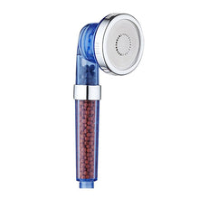 Load image into Gallery viewer, ZhangJi 3 Modes Bath Shower Adjustable Jetting Shower Head High Pressure Saving Water Bathroom Anion Filter Shower SPA Nozzle
