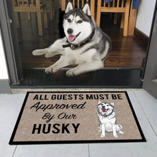 Load image into Gallery viewer, All Guests Must Be Approved By Our Beagles Doormat 3D Print Pet Dog Doormat Non Slip Floor Mat Decor Porch