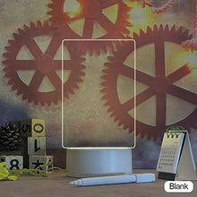 Load image into Gallery viewer, Note Board Creative Led Night Light USB Message Board Holiday Light With Pen Gift For Children Girlfriend Decoration Night Lamp