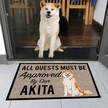 Load image into Gallery viewer, All Guests Must Be Approved By Our Beagles Doormat 3D Print Pet Dog Doormat Non Slip Floor Mat Decor Porch