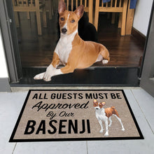 Load image into Gallery viewer, All Guests Must Be Approved By Our Beagles Doormat 3D Print Pet Dog Doormat Non Slip Floor Mat Decor Porch