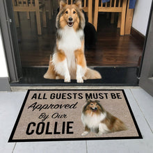 Load image into Gallery viewer, All Guests Must Be Approved By Our Beagles Doormat 3D Print Pet Dog Doormat Non Slip Floor Mat Decor Porch