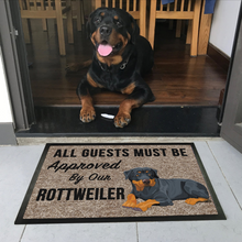 Load image into Gallery viewer, All Guests Must Be Approved By Our Beagles Doormat 3D Print Pet Dog Doormat Non Slip Floor Mat Decor Porch
