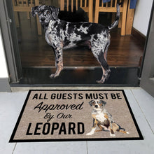 Load image into Gallery viewer, All Guests Must Be Approved By Our Beagles Doormat 3D Print Pet Dog Doormat Non Slip Floor Mat Decor Porch