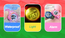Load image into Gallery viewer, Camouflage Kids Watches LED Colorful Flash Digital Waterproof Clock For Boys Girls Date Week Creative Children's Watch