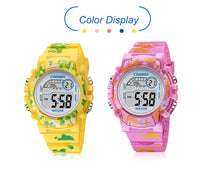 Load image into Gallery viewer, Camouflage Kids Watches LED Colorful Flash Digital Waterproof Clock For Boys Girls Date Week Creative Children's Watch