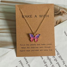 Load image into Gallery viewer, Fashion Women Necklace Korea Style New Butterfly Pendant Necklace Gift For Girl Cute Lovely Neck Jewelry
