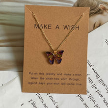 Load image into Gallery viewer, Fashion Women Necklace Korea Style New Butterfly Pendant Necklace Gift For Girl Cute Lovely Neck Jewelry
