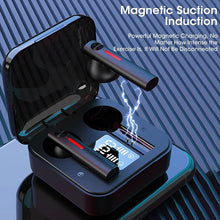 Load image into Gallery viewer, SMART EARPHONES Digital LED Display True Wireless Headset Binaural with Microphone
