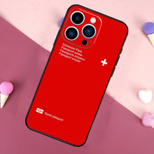 Load image into Gallery viewer, Switzerland Customized Swiss Flag Phone Case For iPhone Full Cover
