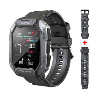 2023 New Smart Watch Men IP68 5ATM Waterproof Outdoor Sports Fitness Tracker Health Monitor Smartwatch for Android IOS