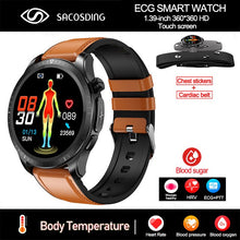 Load image into Gallery viewer, 2023 New Blood Sugar Smartwatch 1.39 -inch 360*360 HD Touch Large Screen ECG Smart Watch Monitoring Non-invasive Blood Glucose
