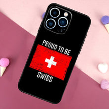 Load image into Gallery viewer, Switzerland Customized Swiss Flag Phone Case For iPhone Full Cover
