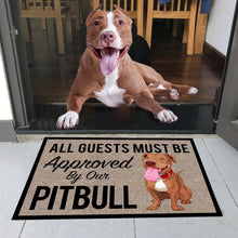 Load image into Gallery viewer, All Guests Must Be Approved By Our Beagles Doormat 3D Print Pet Dog Doormat Non Slip Floor Mat Decor Porch

