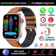 Load image into Gallery viewer, HEALTH WATCH New ECG+PPG Monitoring Smart Watch Blood Pressure Blood Lipid Uric Acid Smartwatches
