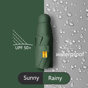 POCKET UMBRELLA Anti-UV Mini Capsule Umbrella Small Umbrella Sun Protection and Ultraviolet Protection