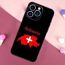 Load image into Gallery viewer, Switzerland Customized Swiss Flag Phone Case For iPhone Full Cover
