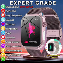 Load image into Gallery viewer, HEALTH WATCH New ECG+PPG Monitoring Smart Watch Blood Pressure Blood Lipid Uric Acid Smartwatches
