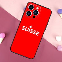 Load image into Gallery viewer, Switzerland Customized Swiss Flag Phone Case For iPhone Full Cover
