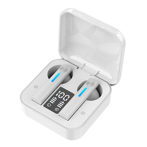 SMART EARPHONES Digital LED Display True Wireless Headset Binaural with Microphone for Samsung Galaxy S21 FE