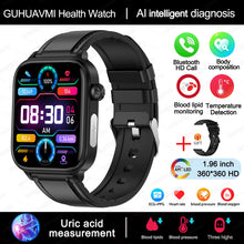 Load image into Gallery viewer, HEALTH WATCH New ECG+PPG Monitoring Smart Watch Blood Pressure Blood Lipid Uric Acid Smartwatches
