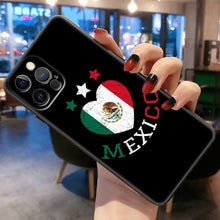 Load image into Gallery viewer, Mexico Customized Mexican Eagle Flag Phone Case For Apple iPhone Black Cover
