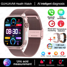 Load image into Gallery viewer, HEALTH WATCH New ECG+PPG Monitoring Smart Watch Blood Pressure Blood Lipid Uric Acid Smartwatches
