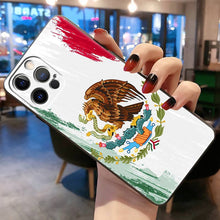 Load image into Gallery viewer, Mexico Customized Mexican Eagle Flag Phone Case For Apple iPhone Black Cover
