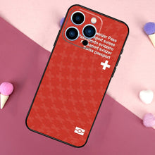 Load image into Gallery viewer, Switzerland Customized Swiss Flag Phone Case For iPhone Full Cover
