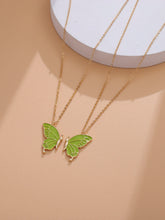 Load image into Gallery viewer, 1pair Beauty Butterfly Pendant Necklaces for Women Girl Special Gift for Friends
