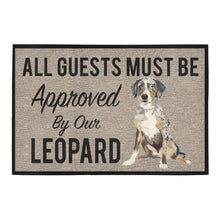 Load image into Gallery viewer, All Guests Must Be Approved By Our Beagles Doormat 3D Print Pet Dog Doormat Non Slip Floor Mat Decor Porch
