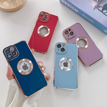 Load image into Gallery viewer, LUXURY CASE Fashion Soft Plating Phone Cases For iPhone
