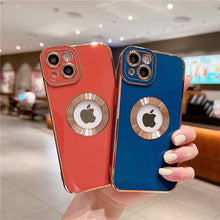 Load image into Gallery viewer, LUXURY CASE Fashion Soft Plating Phone Cases For iPhone
