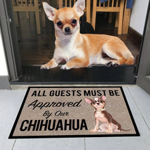 Load image into Gallery viewer, All Guests Must Be Approved By Our Beagles Doormat 3D Print Pet Dog Doormat Non Slip Floor Mat Decor Porch

