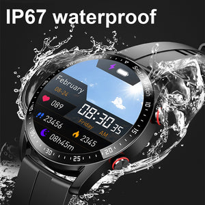 2023 New ECG+PPG AMOLED Screen Smart Watch Bluetooth Call Music player Man Watch Sports Waterproof Luxury Smartwatch