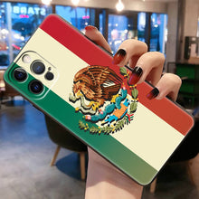 Load image into Gallery viewer, Mexico Customized Mexican Eagle Flag Phone Case For Apple iPhone Black Cover

