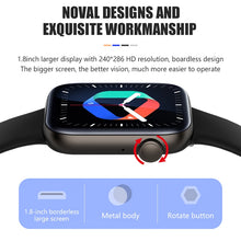 Load image into Gallery viewer, 1.81 inch Bluetooth Call Smartwatch Men Support 120 Sport 2023 New Women Rotary keys Smart Watch + Box
